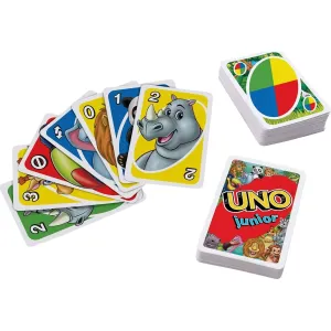 Mattel UNO karty Junior Zvieratka