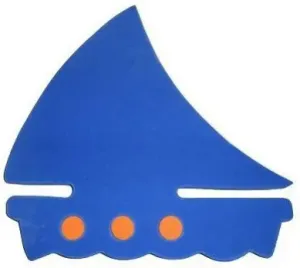 Plavecká doska matuska dena sailing boat kickboard modrá