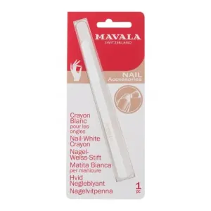 MAVALA Nail Accessories Nail-White Crayon 1 ks starostlivosť na nechty pre ženy