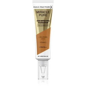 Max Factor Miracle Pure Skin-Improving Foundation SPF30 30 ml make-up pre ženy 89 Warm Praline na veľmi suchú pleť