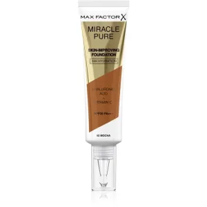 Max Factor Miracle Pure Skin-Improving Foundation SPF30 30 ml make-up pre ženy 93 Mocha na veľmi suchú pleť