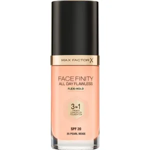 Max Factor Facefinity All Day Flawless Flexi-Hold 3in1 Primer Concealer Foundation SPF20 35 tekutý make-up 30 ml