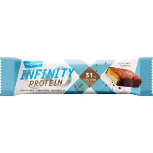 Max Sport Infinity Protein proteínová tyčinka príchuť Coconut & Almonds 55 g