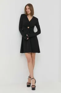 Šaty MAX&Co. čierna farba, mini, rovný strih #8701275