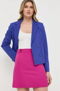 Sukňa MAX&Co. ružová farba, mini, áčkový strih