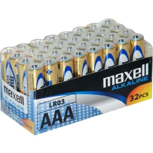 Batéria AAA (R03) alkalická MAXELL Power 32ks #2661959
