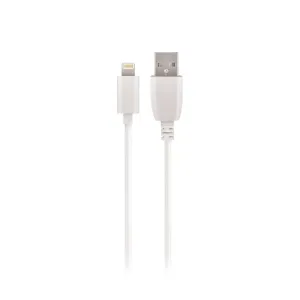 Maxlife kábel USB - Lightning, 2A, 3m, biely