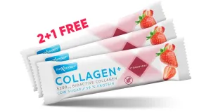 MaxSport COLLAGEN + Proteínová tyčinka s kolagénom a jahodami 40 g