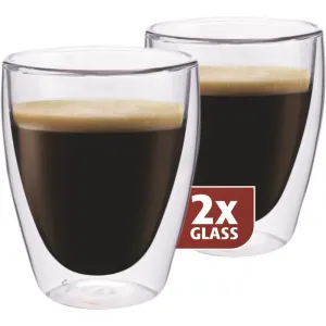 Maxxo DG 830 coffee dvojstenné termo poháre 235 ml 2 ks