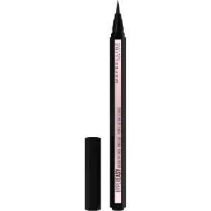 Maybelline Hyper Easy Brush Tip Liner 0,6 g očná linka pre ženy 800 Pitch Black fix v ceruzke