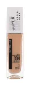 Maybelline Super Stay Active Wear 30H Foundation 21 Nude Beige dlhotrvajúci make-up proti nedokonalostiam pleti 30 ml