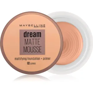 Maybelline Dream Matte Mousse Foundation make-up so zmatňujúcim účinkom 20 Cameo 18 ml