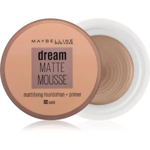Maybelline Dream Matte Mousse make-up so zmatňujúcim účinkom 30 Sand 18 ml