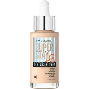 Maybelline SuperStay® 24H Skin Tint + Vitamin C 30 ml make-up 06 na veľmi suchú pleť; na rozjasnenie pleti; na dehydratovanu pleť