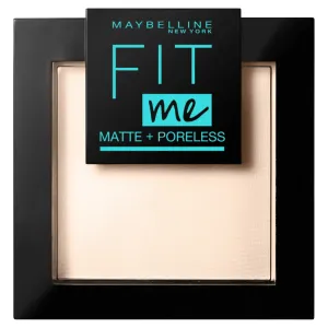 Maybelline Fit Me! Matte + Poreless Powder púder so zmatňujúcim účinkom 105 Natural Ivory 9 g