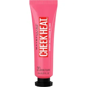 Maybelline Gélovo-krémová tvárenka Cheek Heat (Sheer Gel-Cream Blush) 8 ml 25 Fuchsia Spark