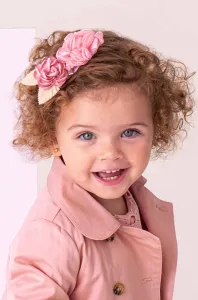 Detská gumička do vlasov Mayoral ružová farba #7529715