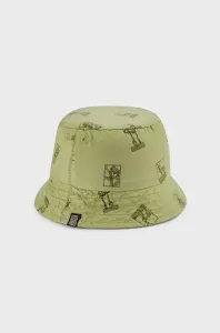 Detský bavlnený klobúk Mayoral zelená farba biela, bavlnený #6898660