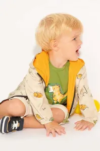 Detská obojstranná bunda Mayoral oranžová farba