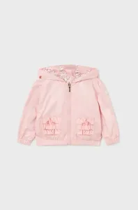 Detská obojstranná bunda Mayoral ružová farba #8676054