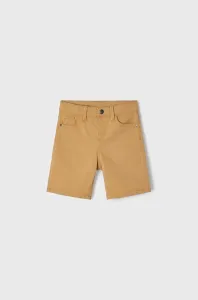 Detské krátke nohavice Mayoral oranžová farba #9579190