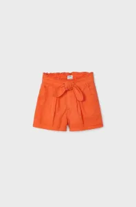 Detské krátke nohavice Mayoral oranžová farba, jednofarebné #6980922
