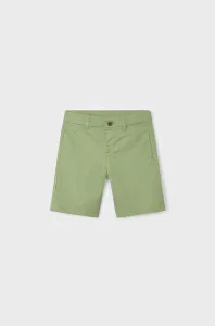 Detské krátke nohavice Mayoral zelená farba #9531106