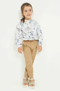 Detské nohavice Mayoral béžová farba, jednofarebné #7521198