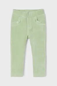 Detské nohavice Mayoral zelená farba, jednofarebné #5657523