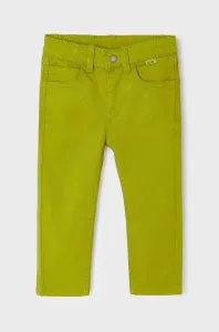 Detské nohavice Mayoral zelená farba, jednofarebné #5704467