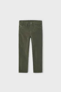 Detské nohavice Mayoral zelená farba, jednofarebné #8751507