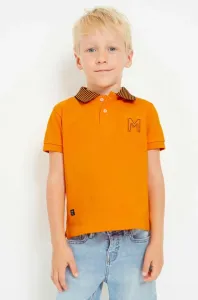Detské polo tričko Mayoral oranžová farba, s potlačou #6854355
