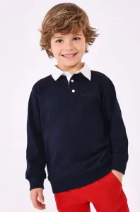 Detské polo tričko Mayoral tmavomodrá farba, jednofarebný #9081310
