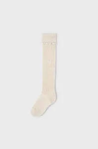 Detské ponožky Mayoral béžová farba #8950076
