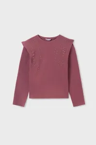 Detské tričko s dlhým rukávom Mayoral ružová farba #8751209