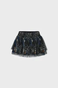 Dievčenská sukňa Mayoral tmavomodrá farba, mini, áčkový strih #8749043