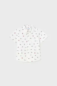 Košeľa pre bábätká Mayoral biela farba #6848758