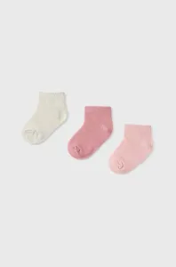 Ponožky pre bábätká Mayoral oranžová farba