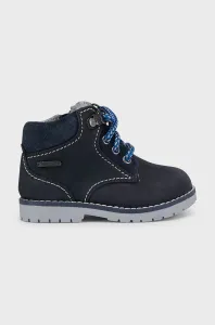 Detské zimné kožené topánky Mayoral tmavomodrá farba #276496