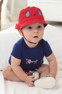 Detský klobúk Mayoral Newborn červená farba, vlnený #211840