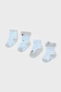 Detské ponožky Mayoral Newborn (4-pak) #255908