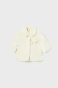 Detský kabátik Mayoral Newborn béžová farba #8752206