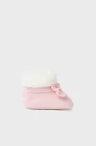 Topánky pre bábätká Mayoral Newborn ružová farba #8752317