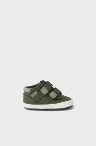 Topánky pre bábätká Mayoral Newborn zelená farba #8752306