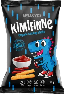 Kimifinne Snack tyčinky s kečupom BIO 30 g