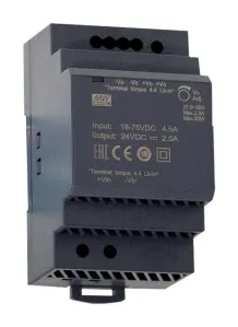 Mean Well Ddr-60G-5 Dc-Dc Converter, 5V, 10.8A