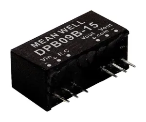 Mean Well Dpb09A-05 Dc-Dc Converter, 2 O/p, 9W