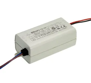 Mean Well Apv-12-15 Led Driver, Constant Voltage, 12W