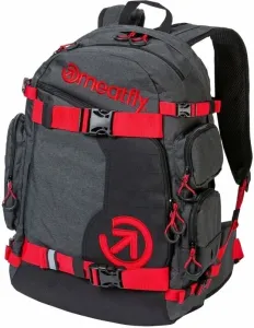 Meatfly Wanderer Backpack Red/Charcoal 28 L Batoh