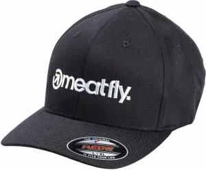 Meatfly Brand Flexfit Black L/XL Šiltovka